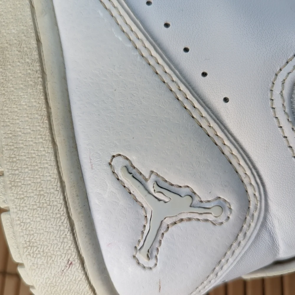 Nike Air Jordan 1 Flight 2 Hi Top White 555798-120 Size 10.5 A22pm